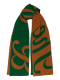 Шарф FOR QUEEN (GREEN) (OS, GREEN)