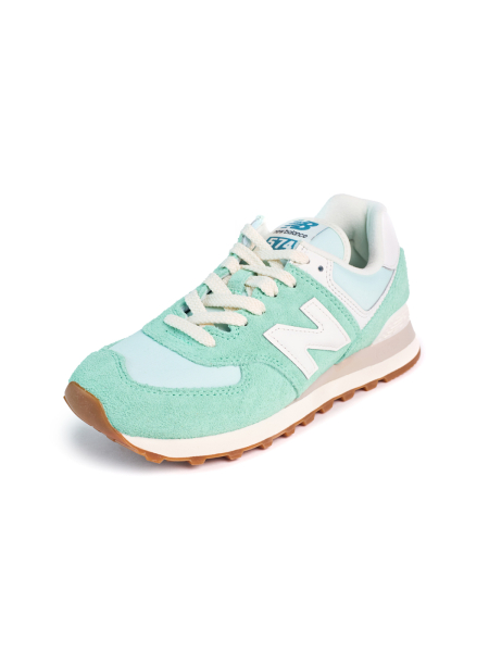 Кроссовки унисекс New Balance 574 "Turquoise" NKDADDYS SNEAKERS, цвет: зеленый, U574RD2 со скидкой купить онлайн