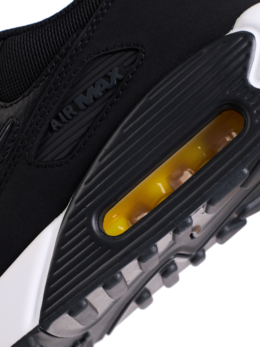 Кроссовки мужские Nike Air Max 90 "Jewel Black Opti Yellow" NKDADDYS SNEAKERS  купить онлайн