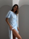 Платье на запах с пышным рукавом LE VUAL  купить онлайн