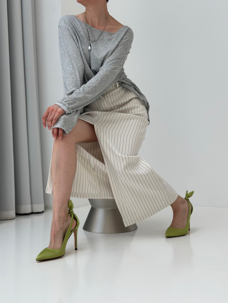 Туфли JESS MARIA MISHINA, цвет: зеленый,  со скидкой купить онлайн