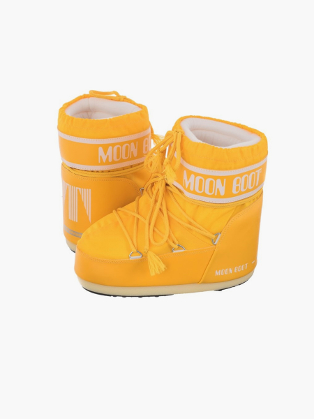 Ботинки Moon Boot Icon Low Nylon Yellow NKDADDYS SNEAKERS, цвет: Желтый 14093400008 |новая коллекция купить онлайн