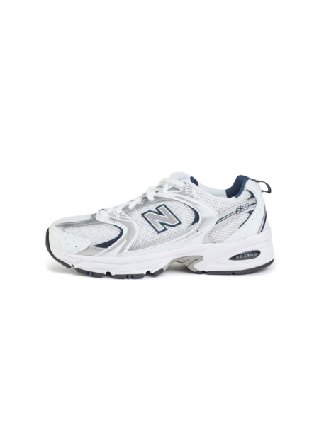 Кроссовки унисекс New Balance 530 "White Silver Navy" NKDADDYS SNEAKERS, цвет: белый MR530SG купить онлайн