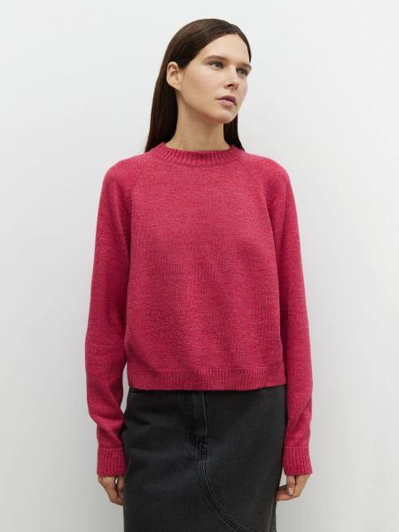 Джемпер укороченный из мериноса AroundClother&Knitwear  купить онлайн