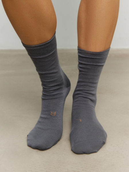 Носки AROUND AROUND, цвет: серый 1_0105 купить онлайн