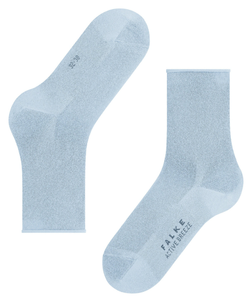 Носки женские Active Breeze Women Socks SS23 FALKE, цвет: голубой 46189 купить онлайн