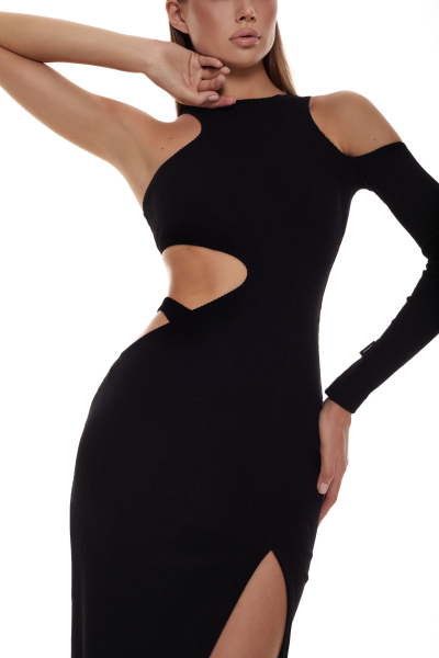 Платье макси асимметричное SVYATAYA  купить онлайн
