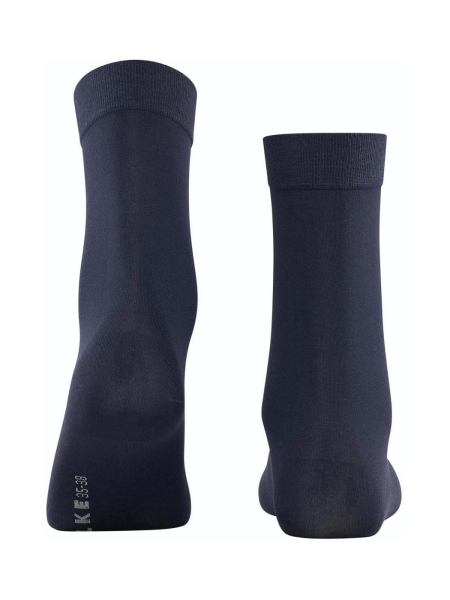 Носки женские Women's socks Cotton Touch FALKE, цвет: темно-синий 47673 купить онлайн