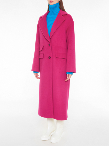 Пальто прямого кроя Mollis со скидкой 12-01-2475/2 купить онлайн