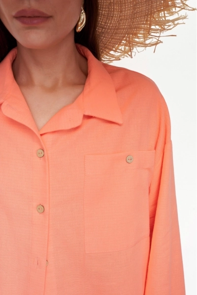 Костюм лён рубашка/шорты Fusion Coral Erist store со скидкой  купить онлайн