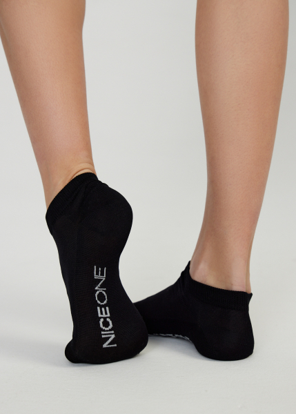 Носки короткие Nice One, цвет: Чёрный 1001475 купить онлайн