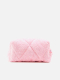 Косметичка махровая Bee factory., цвет: розовый  купить онлайн