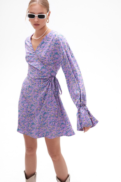Платье мини с запахом TOPTOP TT.010.13326.411 купить онлайн