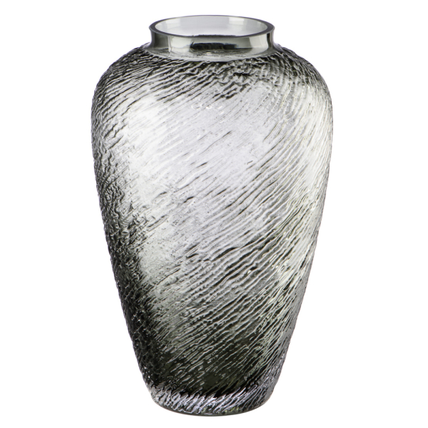 Декоративная ваза из дымчатого стекла МАГАМАКС, цвет: серый CSA-8M купить онлайн