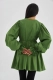 Платье из хлопка с рукавами-буфами INSPIRE  купить онлайн