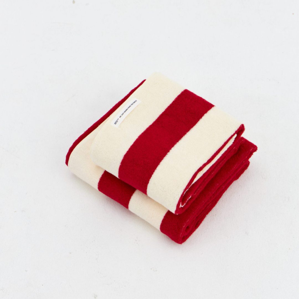 Полотенце махровое MORФEUS, цвет: красно-белый ПТХ-3502-4399-10000 (1025) купить онлайн