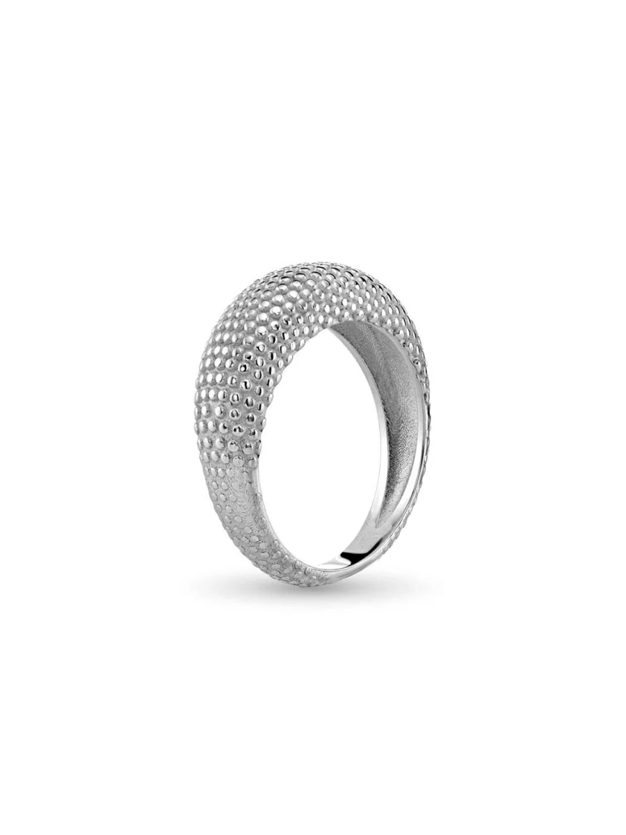 Кольцо Dots Silver MOSSA jewelry, цвет: серебро 031-101-0007 |новая коллекция купить онлайн