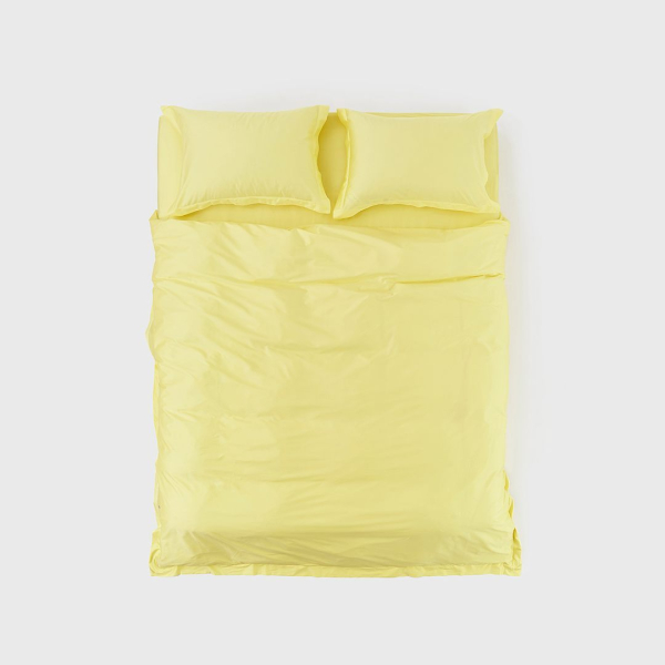 Простыня Pastel Yellow на резинке MORФEUS, цвет: Желтый 26201 купить онлайн