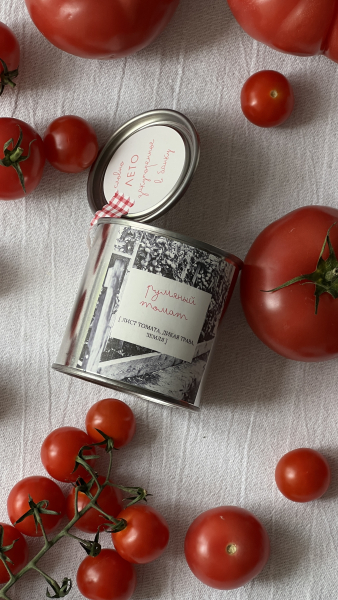 Свеча "Лето в банке", а-т Румяный томат Matu, цвет: Румяный томат 00496 купить онлайн