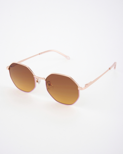 Солнцезащитные очки Spunky Ring Dong 2 Gold-Pink Spunky Studio  купить онлайн