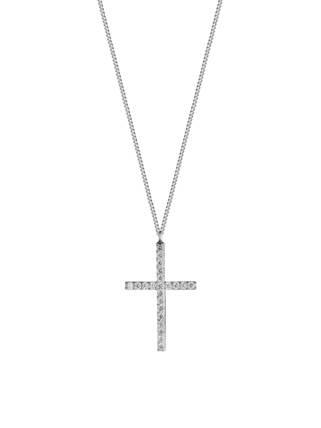 Колье Cross1 LevashovaElagina, цвет: серебро,  купить онлайн