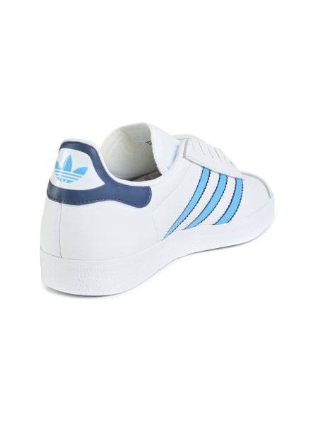 Кроссовки унисекс Adidas Gazelle "White Semi Blue Burst" NKDADDYS SNEAKERS, цвет: белый IG6210 купить онлайн