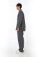 Рубашка оверсайз мужская из льна MR by MERÉ, цвет: серый, Mst/41/lgr со скидкой купить онлайн