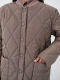 Куртка стёганая с трикотажным воротом SOLO·U  купить онлайн