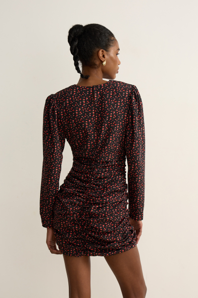 Платье мини с драпировкой Mollis  купить онлайн