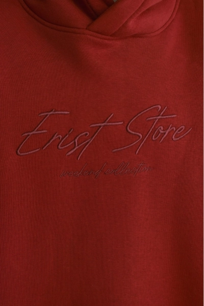 Худи WINTER Wine Erist store, цвет: Бордовый, НФ-00001201 купить онлайн