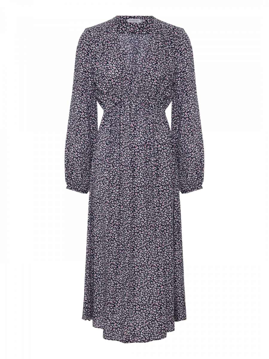 Платье миди с абстрактным принтом NEWBERRY 7NB19-02-129 купить онлайн