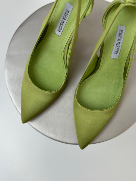 Туфли JESS MARIA MISHINA, цвет: зеленый,  со скидкой купить онлайн