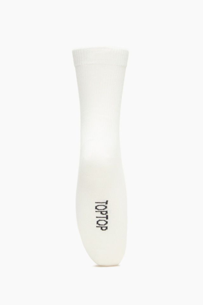 Комплект носков из трех пар TOPTOP, цвет: молочный TT.082.13386.121 купить онлайн