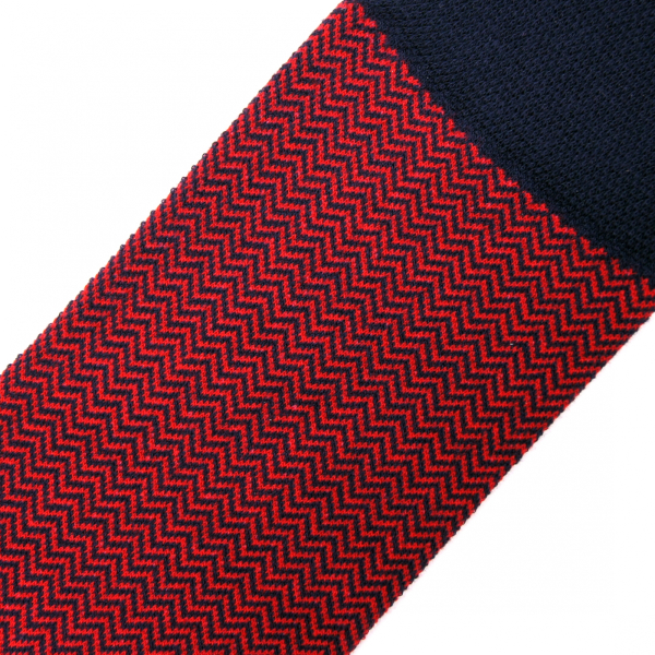 Носки жаккард Tezido, цвет: синий/красный Т2301 купить онлайн