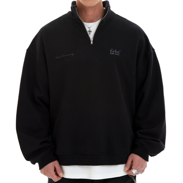 Свитшот FRHT Half-Zip FRHT&OUT OF REACH, цвет: цвет, SWTHLFZIPBLK купить онлайн