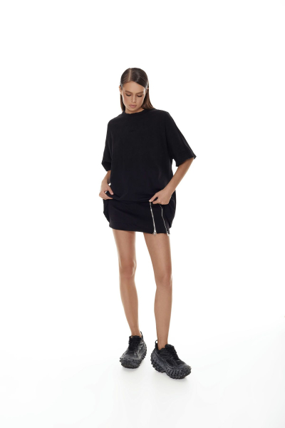 Футболка oversize с рваным эффектом SVYATAYA  купить онлайн