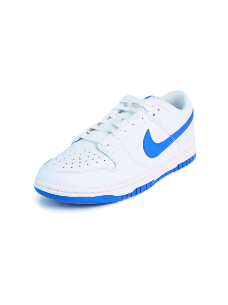 Кроссовки мужские Nike Dunk Low "White Hyper Royal" NKDADDYS SNEAKERS, цвет: белый DV0831-104 купить онлайн