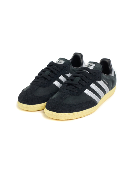 Кроссовки женские Adidas Samba OG "Black Almost Yellow" NKDADDYS SNEAKERS, цвет: Чёрный, IE8128 со скидкой купить онлайн