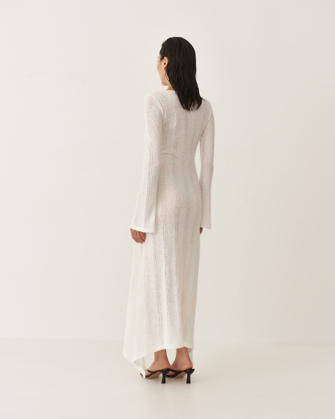 Платье из тонкого трикотажа "кроше" ÉCLATА  купить онлайн