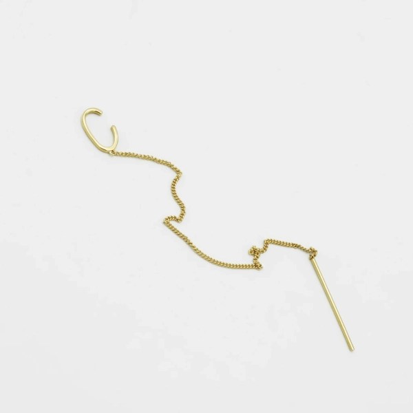 Кафф-протяжка с цепью с золотым покрытием Gilre Darkrain, цвет: , DR3064 купить онлайн