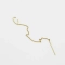 Кафф-протяжка с цепью с золотым покрытием Gilre Darkrain, цвет: позолота, DR3064 купить онлайн