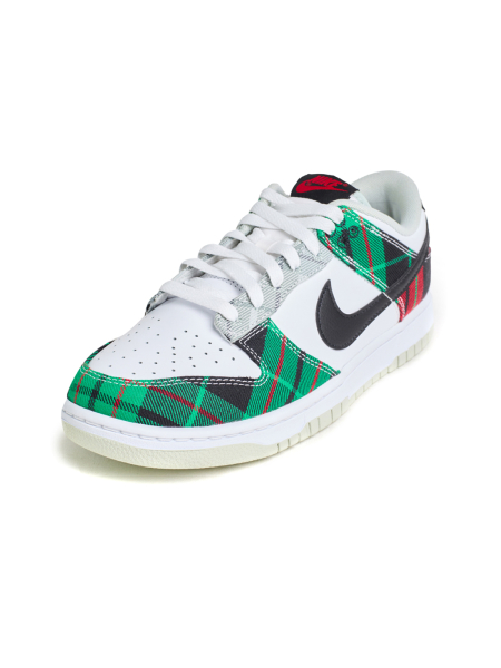 Кроссовки мужские Nike Dunk Low "Tartan Plaid" NKDADDYS SNEAKERS, цвет: белый DV0827-100 купить онлайн