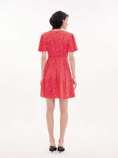 Платье мини с рукавами-крыльями TRUE RED (ex Solo U)  купить онлайн
