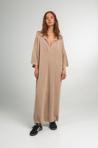 Платье-поло фактурной вязки DEAUVILLE Label .B Kn.25.4.0511B купить онлайн