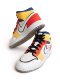 Кроссовки детские/женские Jordan 1 Mid "Multi-Color Canvas" NKDADDYS SNEAKERS, цвет: разноцветный DV1316-100 купить онлайн