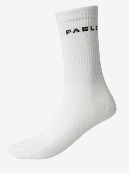 Носки FABLE FABLE, цвет: белый SCKSFBL-WHT со скидкой купить онлайн