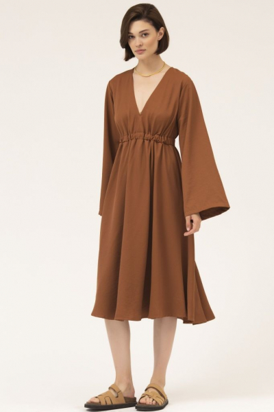 Платье-миди с глубоким вырезом INSPIRE  купить онлайн