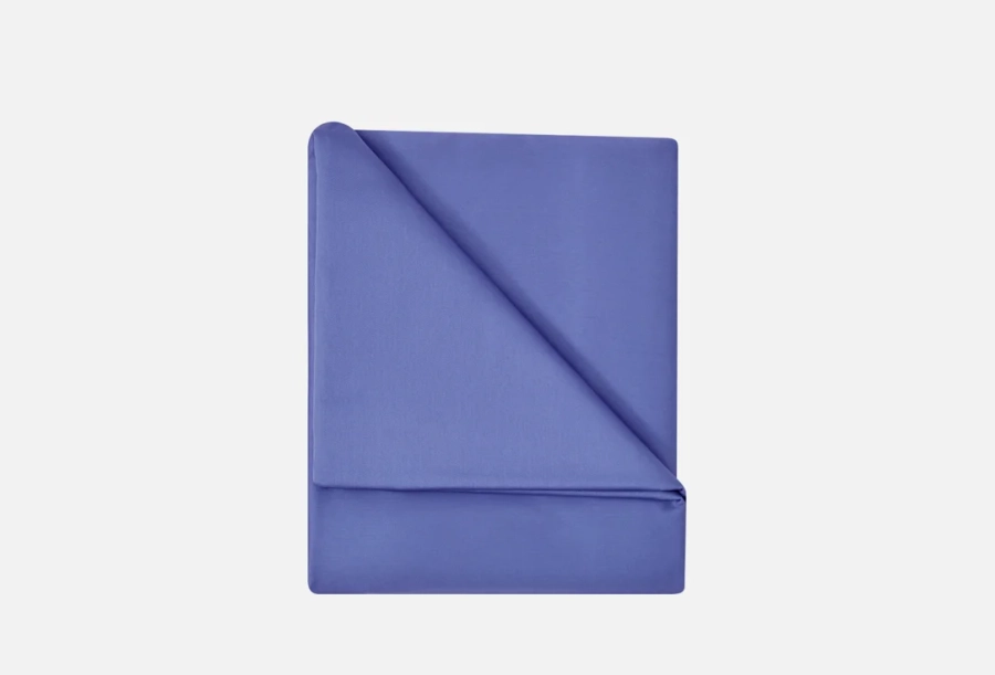 Простыня Indigo Blue (без резинки) MORФEUS, цвет: синий, 25005 со скидкой купить онлайн