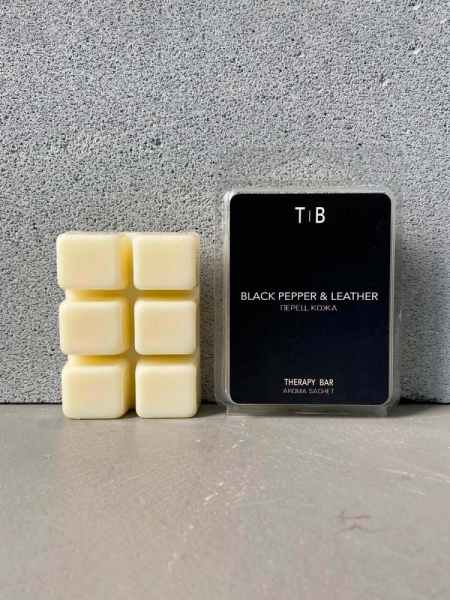 Ароматическое саше BLACK PEPPER & LEATHER Therapy bar, цвет: черный перец/кожа ASBPL70 купить онлайн