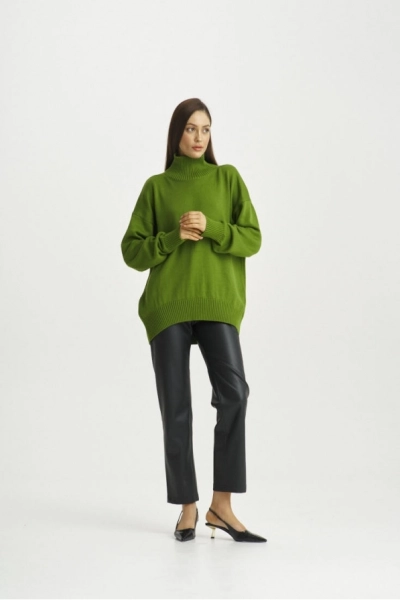 Свитер Cotton Green Apple Erist store, цвет: зеленое яблоко, НФ-00000528 купить онлайн